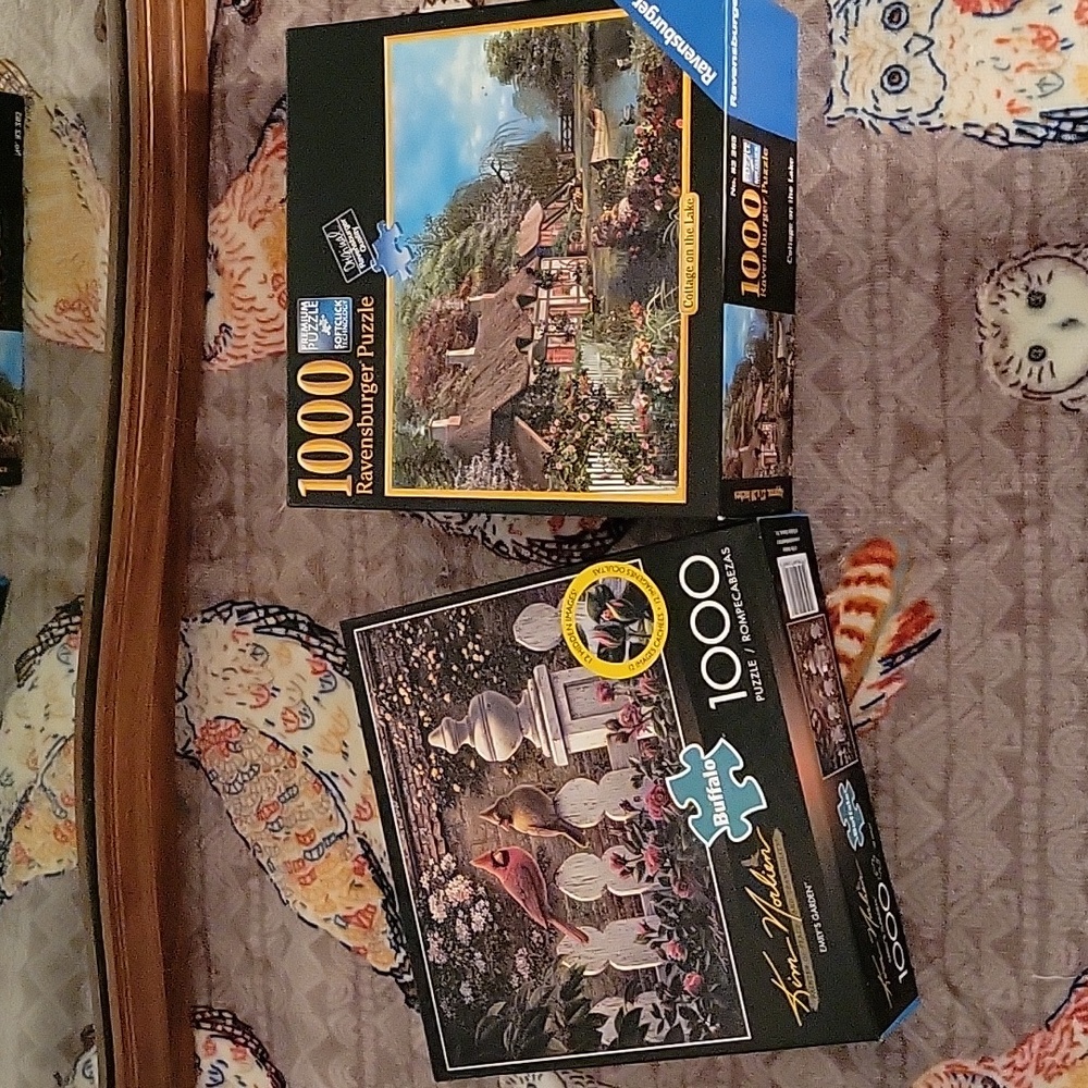2 1000 piece puzzles